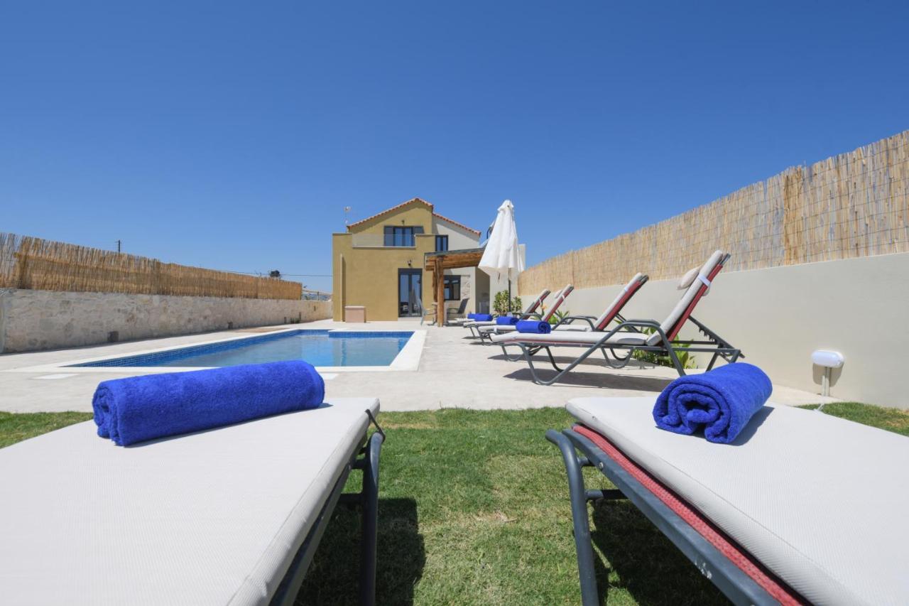 Arismari Villa - Heated Private Pool Episzkopí-Réthimno Kültér fotó